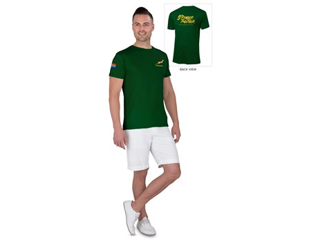 Springbok Unisex T- Shirt Option 2 - Available in: Black, Light