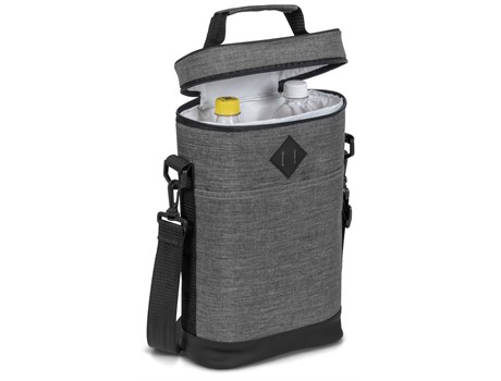 Silver Glaze Bottle Cooler - Grey