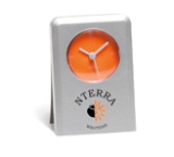 Orbitz Desk Clock - Available in Black, Blue, Lime, Orange or Re