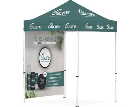 Ovation Gazebo 2 x 2m 1 Full Wall