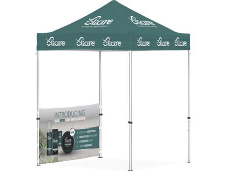 Ovation Gazebo 2 x 2m 1 Half Wall