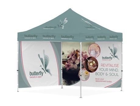 Ovation Gazebo 3 x 3m 2 Full Walls