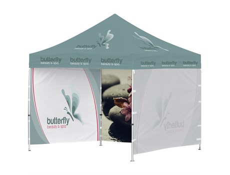 Ovation Gazebo 3 x 3m 3 Full Walls