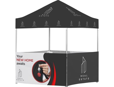 Ovation Gazebo 2 x 2m Petite 4 Half Walls