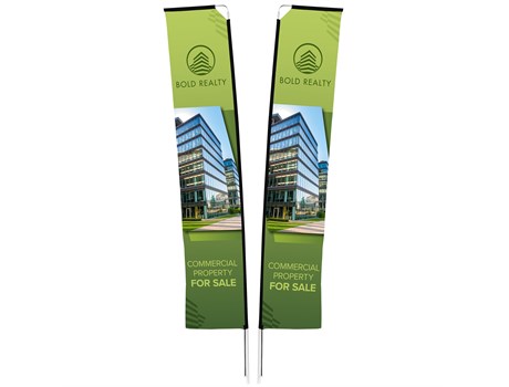 Legend 4m Telescopic Double Sided Flying Banner