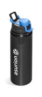 Cabana Stainless Steel Water Bottle - Avail in Black, Blue, Cyan