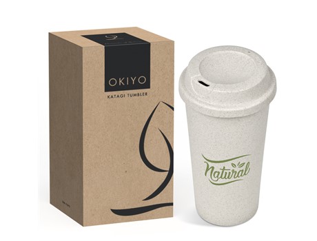 Okiyo Eco Friendly Katagi Wheat Straw Tumbler - 450Ml