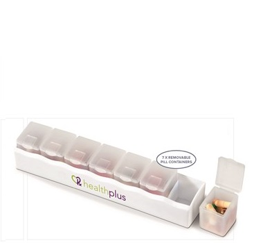 7-Days Pill Box - White