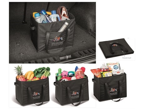 Vehicle Boot Multipurpose Carry-All Organiser - Black