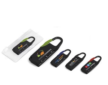 Delphic Travel Lock - Avail in: Black, Blue, Lime or Red