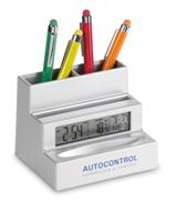 Desk Clock & Pen Holder