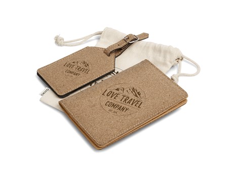 Okiyo Eco Friendly Bouken Cork Travel Gift Set