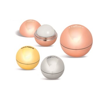 GlamourSphere Lip Balm - Gold, Rosegold or Silver