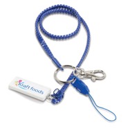 Zipper Lanyard - Available in many colours