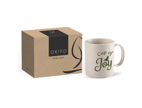 Okiyo Eco Friendly Deshi Wheat Straw Mug- 300Ml