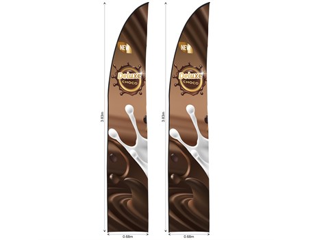 Legend 3m Arcfin Flying Banner Skin (Set of 2)