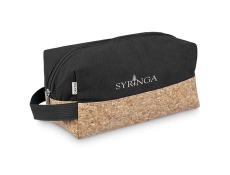 Okiyo Eco Friendly Koruku Cork Toiletry Bag