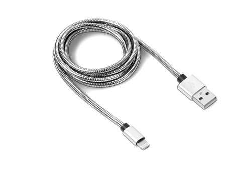 ExecuCharge 2-in-1 Connector Cable - Silver
