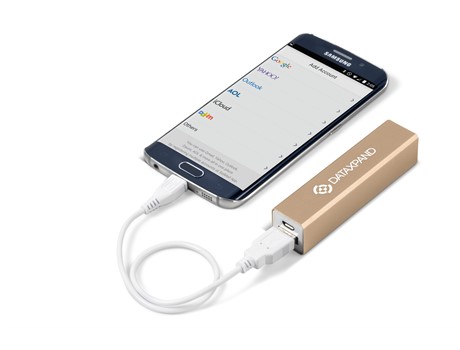 Odeon Executive 2200mAh Power Bank - Gold or Silver