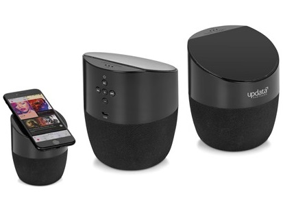 Tokyo Wireless Charger & Bluetooth Speaker SC - Black