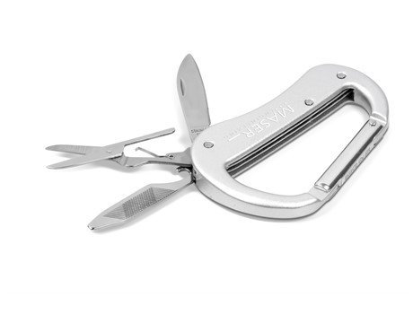 Carabiner Multi Tool - Silver