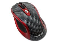 Prestigio Bluetooth Racer Mouse - 800/1600 dpi, 4 button, Carbon