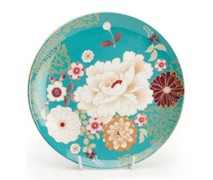 Maxwell & Williams Kimono Cake Plate 20Cm Teal - Min Orders Appl Maxwell & Williams Kimono Cake Plate 20Cm Teal - Min Orders Appl