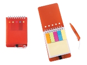 Dotty Note Book with sticky memos