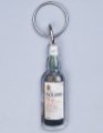 Whisky bottle - clear - Customised Keyring