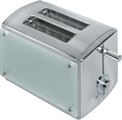 Sunbeam 2 Slice Pop Up Toaster - Chrome / Glass Sunbeam 2 Slice Pop Up Toaster - Chrome / Glass