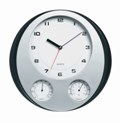 Sunbeam  Wall Clock - Humidity Temperature