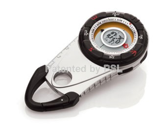 Hillwalker Time, Stopwatch, Calendar, Alarm, Analog Compass, Mag