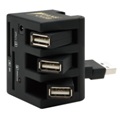 USB hub 3 ports with card reader