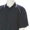 3 Tone Polo Golf Shirt - Navy/White