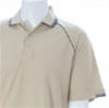 5 Tone Polo Golf Shirt - Stone/Black