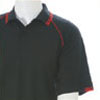 11 Tone Polo Golf Shirt - Black/Red