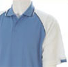8 Tone Polo Golf Shirt - Sky/White/Navy
