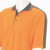 Boys Spring Polo - Orange/Black