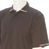 Elegance Golf Shirt - Black/Stone