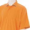 Elegance Golf Shirt - Nectarine/Navy