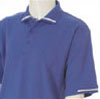 Elegance Golf Shirt - Ocean/White