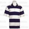 Fairway Golf Shirt - Navy/White