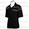 Fashion Golf Shirt - Black/Stone/White