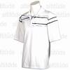 Fashion Golf Shirt - White/Navy/Sky