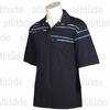 Fashion Golf Shirt - Navy/Sky/White