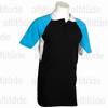 Gallant Golf Shirt - Black/White/Cyan