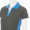 Girls Spring Polo - Black/Royal