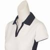 Girls Summer Polo - White/Navy