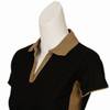 Girls Summer Polo - Black/Stone