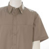 Harry Casual Short Sleeve Shirt - Dark Stone